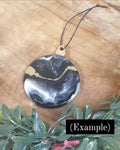 Set of 2 baubles | Pink | Free Delivery